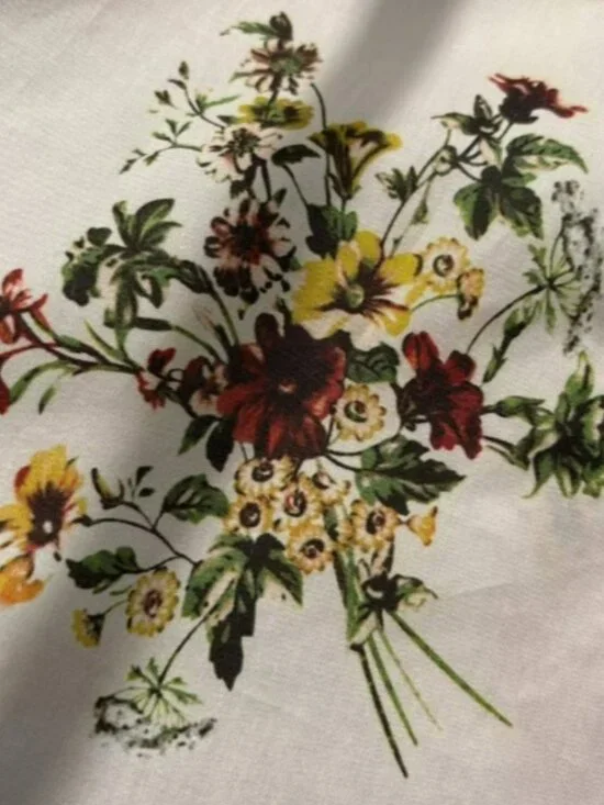 DOEN Kaira shirred floral-print organic cotton-poplin midi dress - Picture 12 of 14